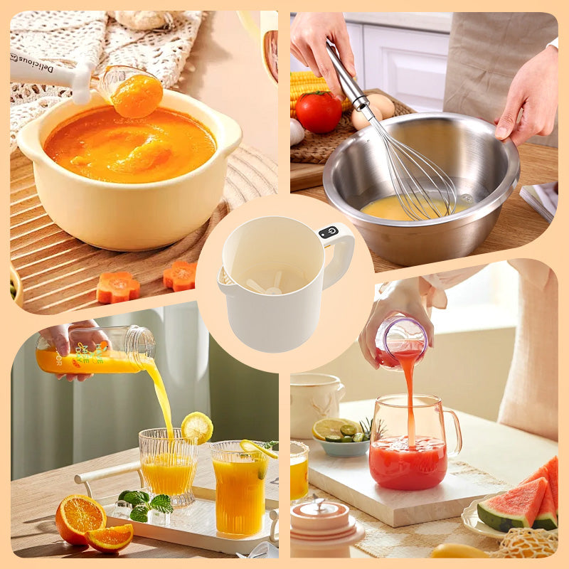 🔥Multifunctional electric mixer - egg - coffee - tea